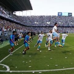 Málaga 2-1 Nàstic: resumen, goles y resultado