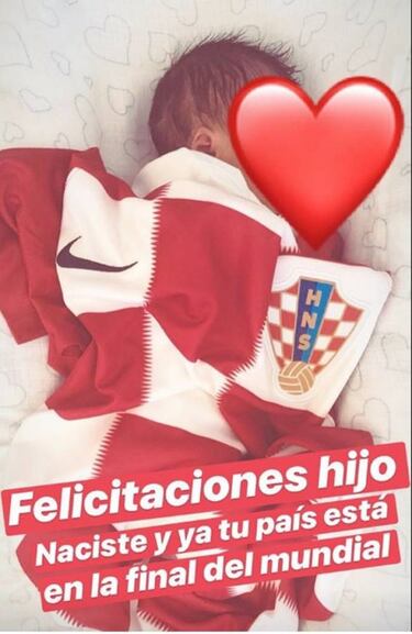 La especial celebración de Junior Fernandes tras el triunfo croata