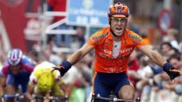 Unai Etxebarria (Euskaltel), en la edición del Gran Premio Llodio 2004.