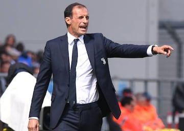 Juventus coach Massimiliano Allegri.