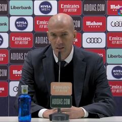 Zidane: "La mejoría es evidente porque creemos en lo que hacemos"