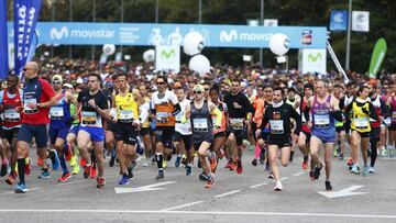 La Media Maratón de Madrid, suspendida por el coronavirus