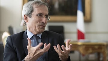 El embajador franc¨¦s: "En la final, Griezmann ser¨¢ importante"