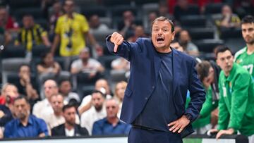 Egin Ataman, durante la semifinal contra el Fenerbahçe.