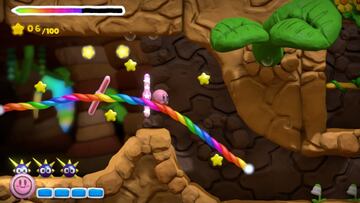 Captura de pantalla - Kirby and the Rainbow Curse (WiiU)