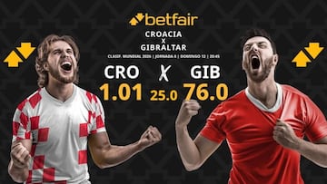 Croacia vs. Gibraltar: horario, dónde ver, pronósticos y clasificación