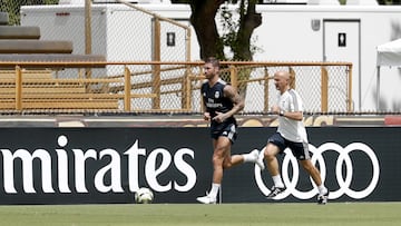 Sergio Ramos ha vuelto a los entrenamientos.