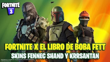 Fortnite x El Libro de Boba Fett: skins Fennec Shand y Krrsantan ya disponibles