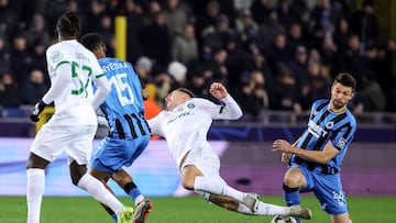 Gyökeres ante el Brujas.