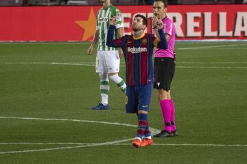 Messi celebrando su gol 4-2