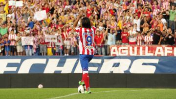 Falcao García en el Atlético