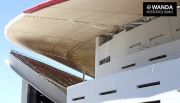 Atlético Madrid's Wanda Metropolitano nearing completion