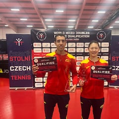 Hito para el tenis de mesa: Robles y Xiao, a París