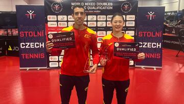 Hito para el tenis de mesa: Robles y Xiao, a París