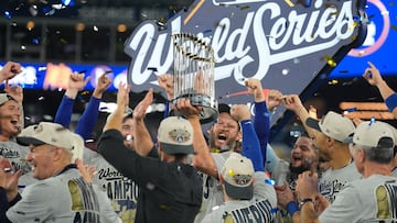 The Los Angeles Dodgers are back-to-back World Series champions, after edging out the Toronto Blue Jays in Game 7 on Saturday.
