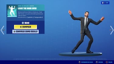 Fortnite recibe un baile de Bruno Mars y Anderson Paak (Silk Sonic): Leave The Door Open