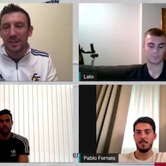 'Fútbol en casa' con Lato, Fornals e Iborra