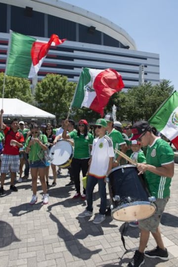 El color del triunfo de México ante Paraguay