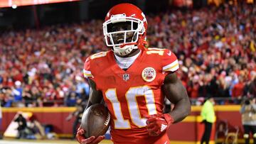 El veloz wide receiver fue acusado hace poco menos de una semana por agredir a un menor de edad y eso perjudicaría su estancia en Kansas City.