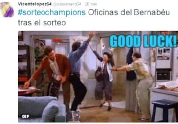 Los memes del sorteo de Champions