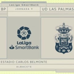Resumen y gol del Albacete vs. Las Palmas de la Liga Smartbank