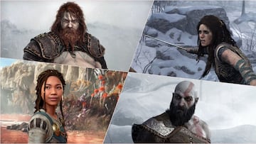 God of War Ragnarok presenta el aspecto de varios personajes: Thor, Freya, Sindri, Brok y más
