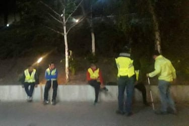 Futbolista de Unión resguardó su hogar con chaleco amarillo