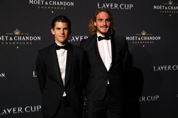 Dominic Thiem y Stefanos Tsitsipas.