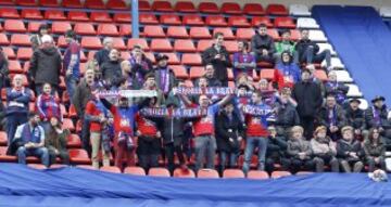 Gran ambiente en el Vicente Calderón. 

