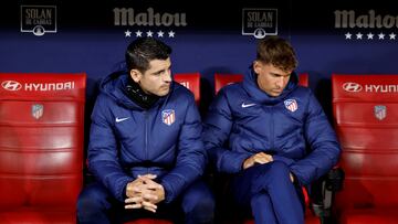 07/02/24 PARTIDO IDA SEMIFINAL COPA DEL REY
ATLETICO DE MADRID - ATHLETIC CLUB DE BILBAO
SUPLENTE BANQUILLO ALVARO MORATA MARCOS LLORENTE