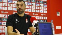 Diego Mart&iacute;nez, entrenador del Granada.