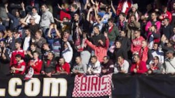 Imagen de los radicales de Biris Norte.