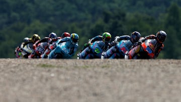Rueda lideró en Moto3 de principio a fin.