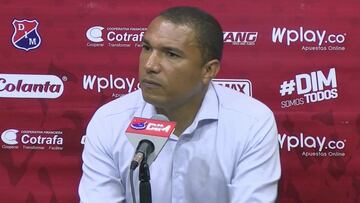 Calle en rueda de prensa después de golear al Bcuaramnga