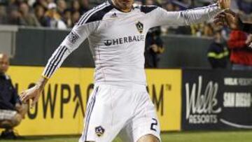David Beckham volvió a jugar con los Galaxy tras seis meses lesionado