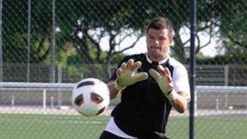 El Hércules defiende la actuación del portero Raúl Navas en el Rico Pérez