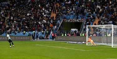 Tanda de penaltis. Marc-André ter Stegen para a Wlliam Carvalho el séptimo lanzamiento de la serie.
