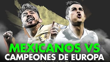 Infografía Comex Masters: Mexicanos contra campeones de Europa