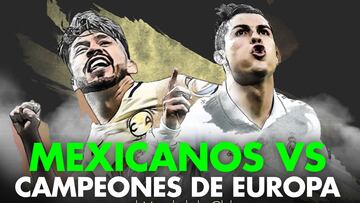 Infografía Comex Masters: Mexicanos contra campeones de Europa