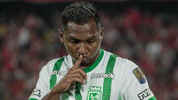 Alfredo Morelos se refirió a la acción por la que recibió amarilla en el Santa Fe vs. Nacional por supuesta provocación.