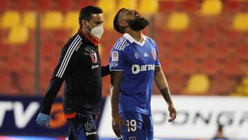 Futbol, Universidad de Chile vs Deportes Antofagasta.
 Fecha 2, campeonato Nacional 2022.
 El jugador de Universidad de Chile Ronnie Fernandez, es fotografiado contra Deportes Antofagasta durante el partido por la primera division disputado en el estadio 