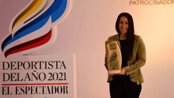 Mariana Paj&oacute;n y Anthony Zambrano fueron reconocidos como los deportistas del a&ntilde;o en Colombia en los tradicionales premios de el diario El Espectador.