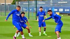 Mbappé, Neymar. Messi y Maquinhos.