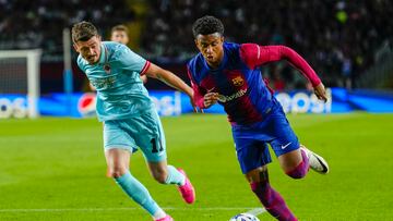 Balde. en el partido ante el Amberes.