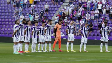 20/08/21 PARTIDO SEGUNDA DIVISION
REAL VALLADOLID - REAL ZARAGOZA
MINUTO DE SILENCIO