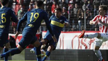 Baja calificaci&oacute;n de los colombianos en derrota de Boca