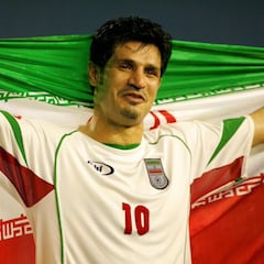 Ali Daei, el pionero de los 100 goles que inspiró a Messi y Cristiano