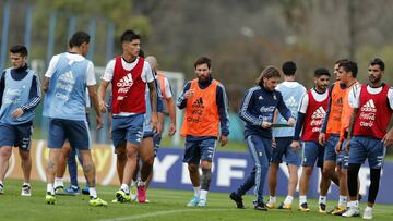 Argentina jugará ante Uruguay con el trío Messi-Dybala-Icardi