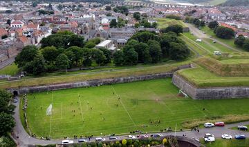 Partido de la Berwick Charities Cup.