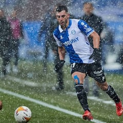 Luis Rioja, el jugador del Alavés incuestionable para Javi Calleja